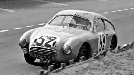 Charles Plantivaux i Robert Chancel - Panhard Dyna Coupé.
