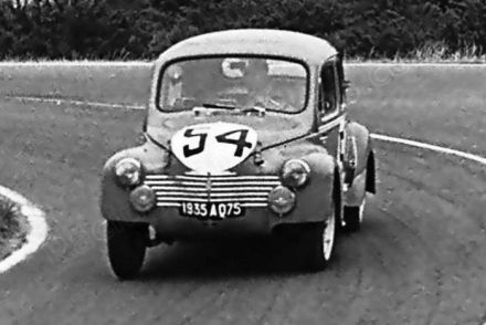 Louis Pons i Paul Moser - Renault 4CV 1063.