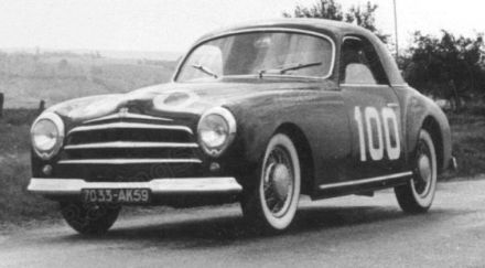 Olivier Gonzague – Simca 8 Sport.