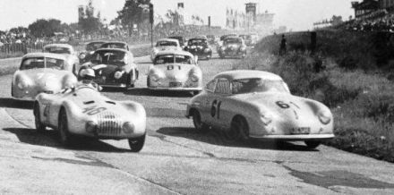 Olle Persson, Heinz Friedrichs – Porsche 356/1500, Zdeny von Schönborn - Gordini TMM.