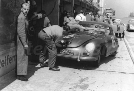 Auguste Veuillet – Porsche 356/1500.