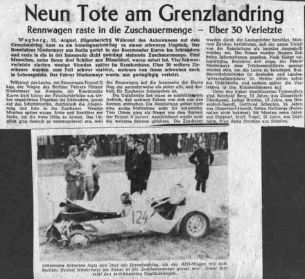 Grenzlandring - 1952