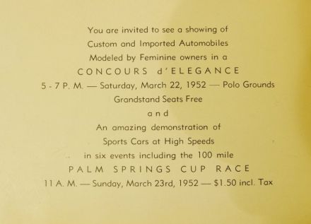 Palm Springs - 1952
