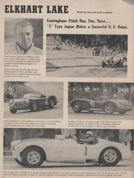 National Elkhart Lake - 1952