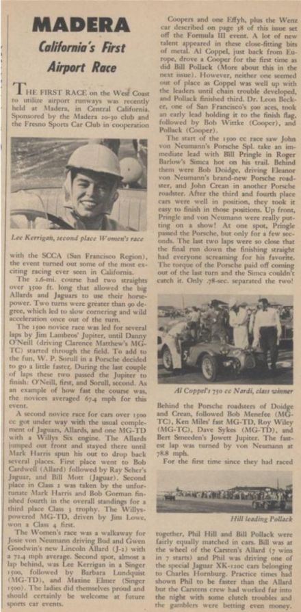 Madera Airport - 1952