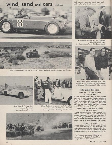 Annual Palm Springs - 1952