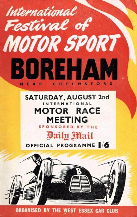 Boreham Festival of Motor Sport - 1952
