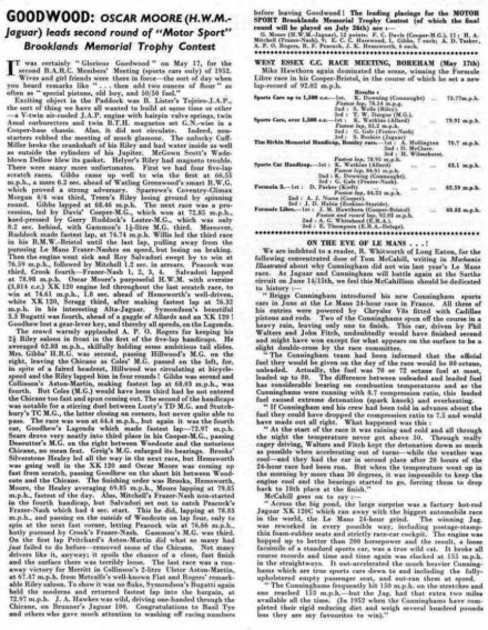 Goodwood Members Maating - 1952