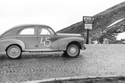 Günther Wyß – Peugeot 203.
