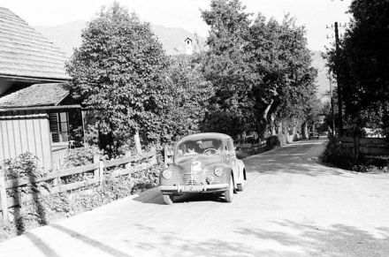 Hans Wencher – Renault 4 CV.