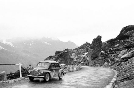 Hans Wencher – Renault 4 CV.