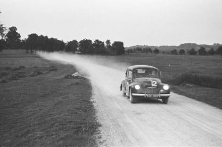 Hans Wencher – Renault 4 CV.