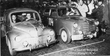 Gamot i Maeght – Renault 4 CV.