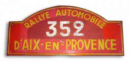 Rallye Automobile d’Aix en Provence - 1953r