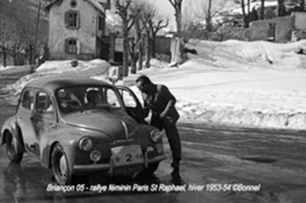 14 Rallye Feminin Paris-Saint Raphael - 1953r 