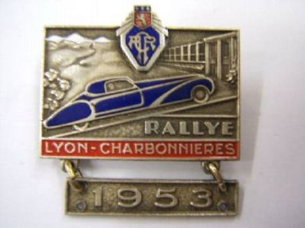 6 Rallye Lyon-Charbonnieres - 1953r.