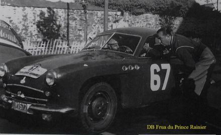 Rainier “Carlades” i Benit – D.B.Panhard Frua.