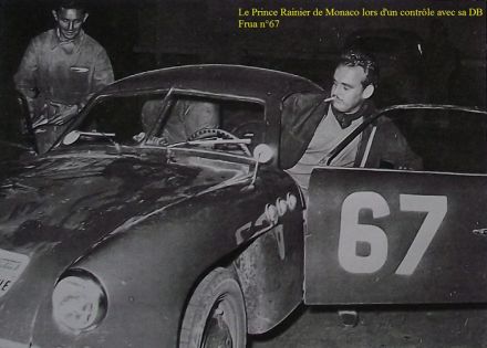 Rainier “Carlades” i Benit – D.B.Panhard Frua.