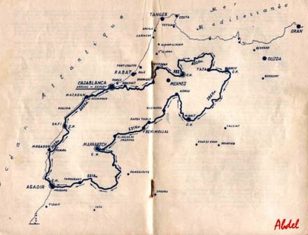 Rajd Maroka - 1953r