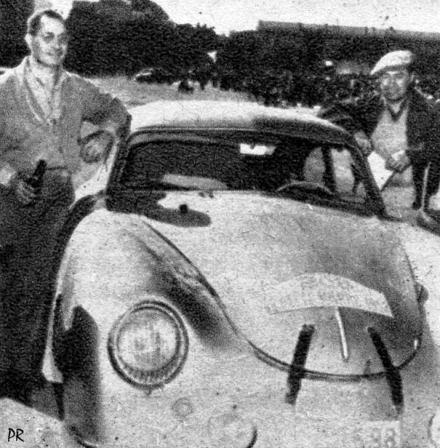 Paul van de Kaart i Jacques Peron – Porsche 356 Super / 1300.