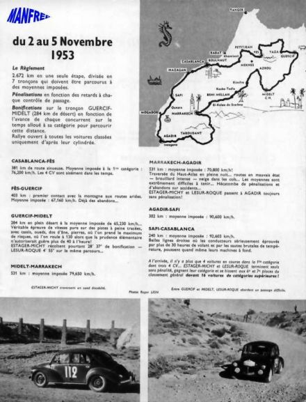 Rally du Maroc - 1953r
