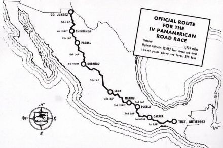 4 Carrera Panamericana Mexico - 1953r.