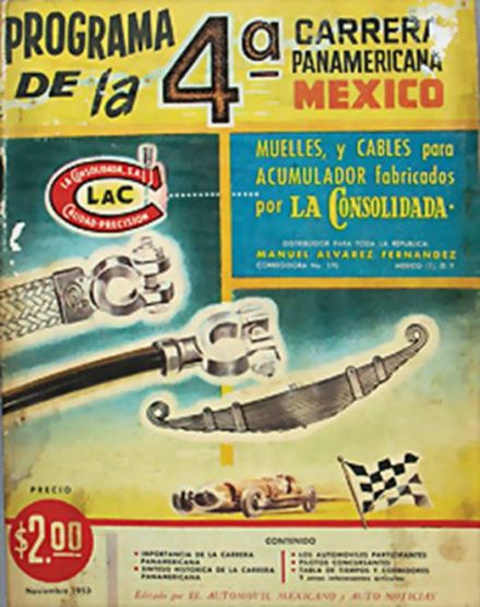 4 Carrera Panamericana Mexico - 1953r.
