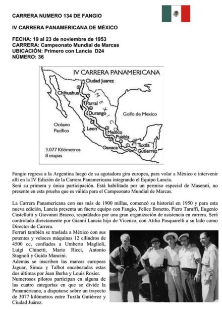 4 Carrera Panamericana Mexico - 1953r.