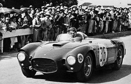 Juan Manuel Fangio i Gino Bronzoni – Lancia D24 Pininfarina.