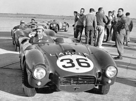 Juan Manuel Fangio i Gino Bronzoni – Lancia D24 Pininfarina.