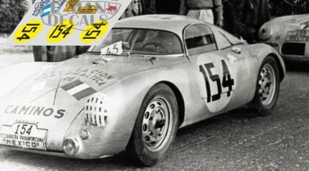 Jaroslav Juhan i Antonio Asturias Hall – Porsche 550 coupe.