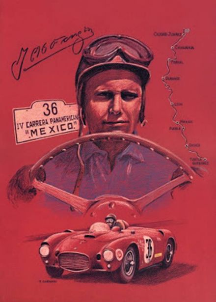 Carrera Panamericana Mexico - 1953r.