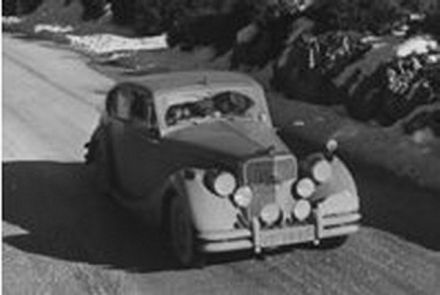Cecil Vard i Arthur Jolley – Jaguar Mk.5.