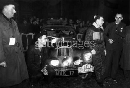Stirling Moss i John Cooper – Sunbeam Talbot 90.