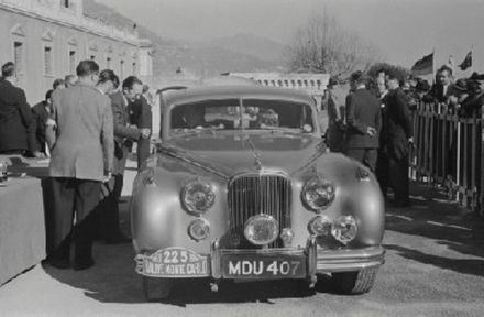 Don Bennett i Elsa Bennett – Jaguar Mk.7 3.4.