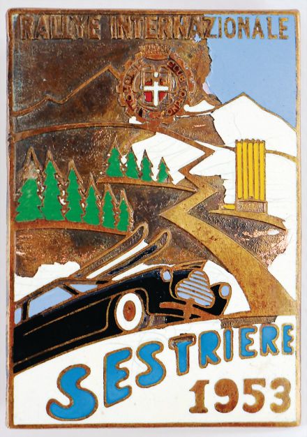 4 Rallye Sestriere - 1953r
