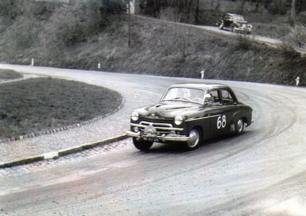 Petrus Jetten i Louis van Noordwijk jr – Vauxhall Velox.