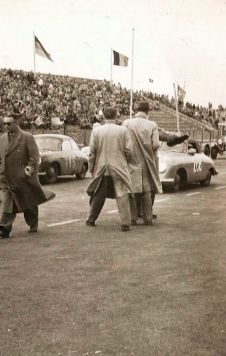 Al.Sjunesson i E.Sjunesson, J.Meur i R.de Vriese – Porsche 356.