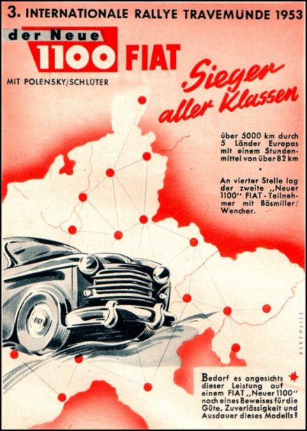 Rallye Travemunde - 1953r