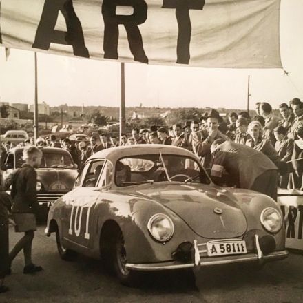 4 Svenska Rallyt till Midnattssolen - 1953r