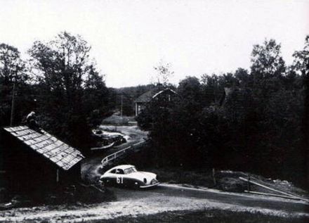 4 Svenska Rallyt till Midnattssolen - 1953r