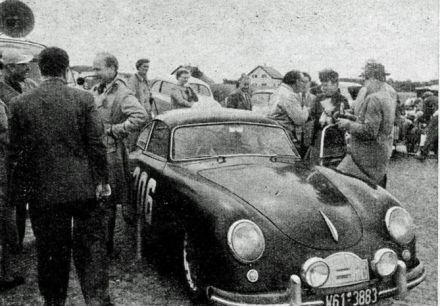 Helmut Polensky i Walter Schlüter – Porsche 356/1500.
