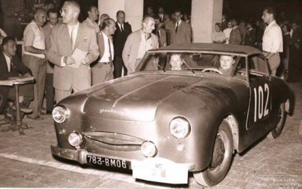 Raymond Stempert i Georges Schwartz – Panhard 750.