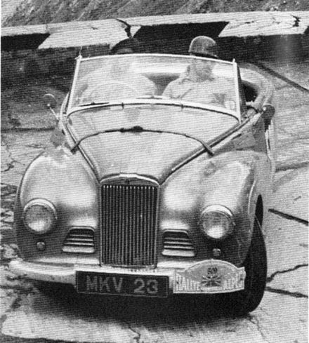 Leslie Johnson - Sunbeam Alpine.