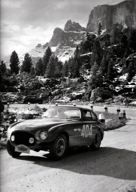 Jacques Herzet i Lucien Bianchi – Ferrari 166 MM.