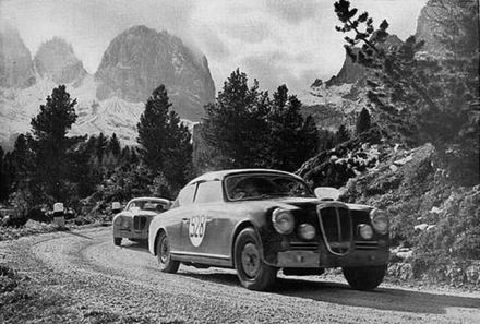 Giovanni Lurani i Vittorio Di Sambuy – Lancia Aurelia B20.