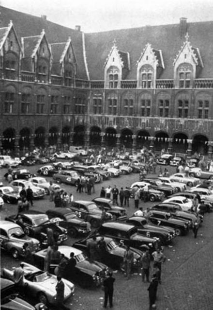 Martin Liebe i Chardin – Citroen, Petit i Bossy – Jaguar, Franco Caramelli i Turbiglio – Lancia Aurelia B20 GT, Lempereur i Schinckus – Peugeot, A.Hammersley i G.Hammersley – Peugeot 203.