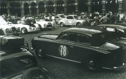 Nias i Brancart – Talbot, Reveillon i Eric Celerier – Peugeot 203, Gerleit i Deissmann – Borgward Hansa.