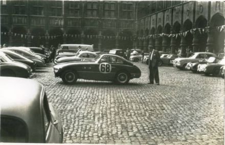 Jacques Herzet i Lucien Bianchi – Ferrari 166 MM.