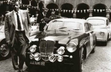 Johnny Claes i Jean Trasenter – Lancia Aurelia B20 GT.